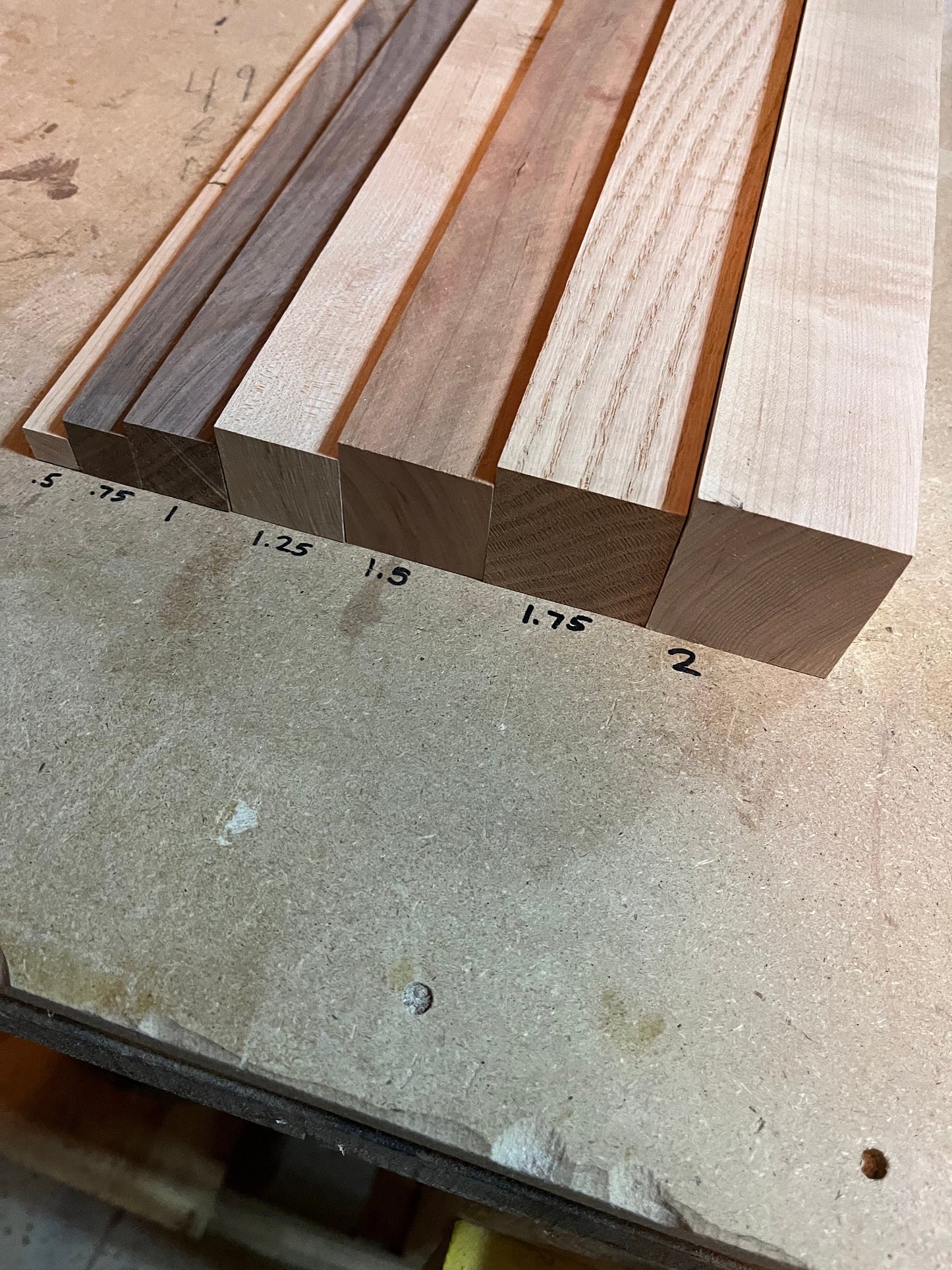 Hardwood Square Dowel