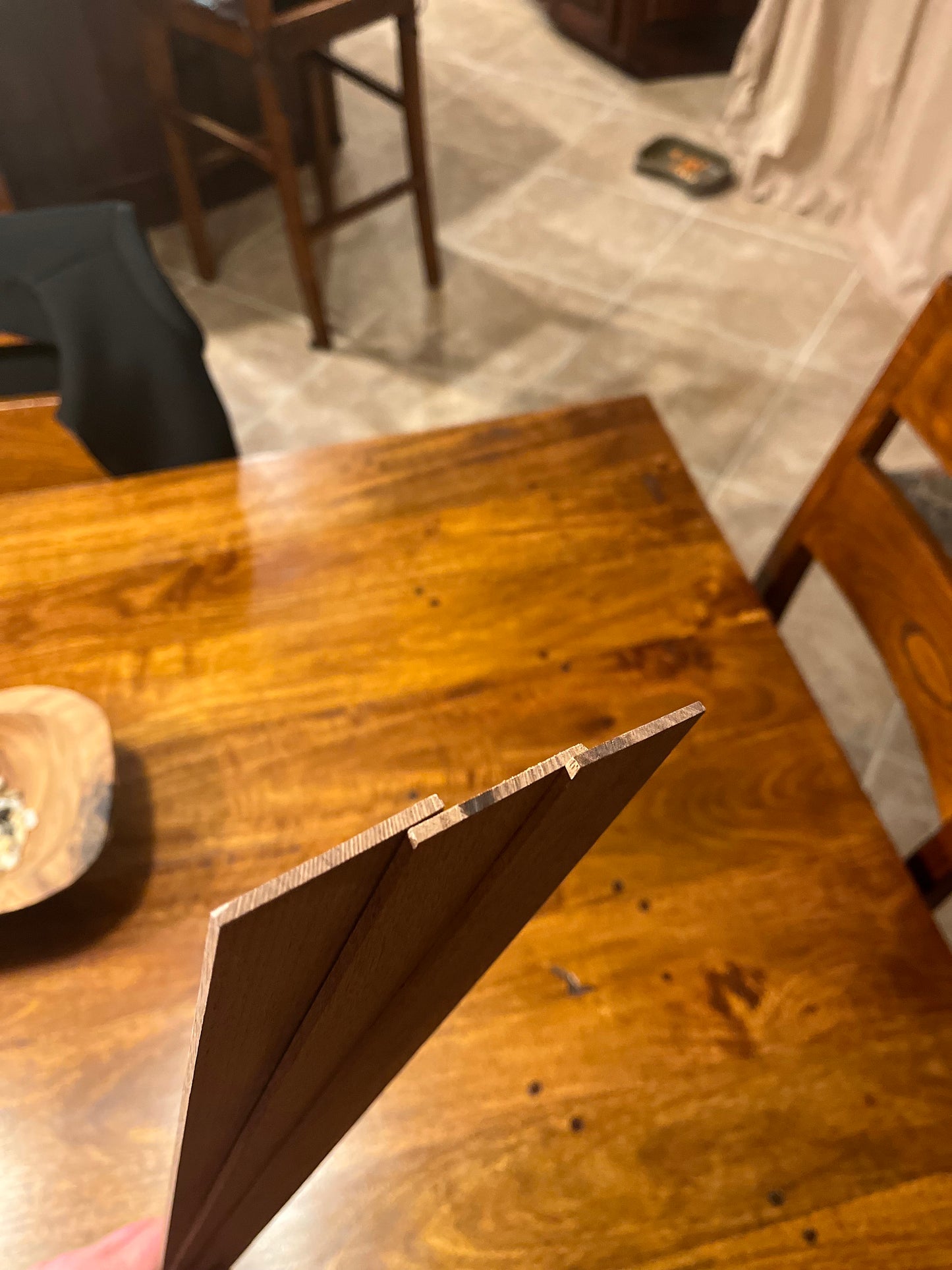 Thin Hardwood Strips