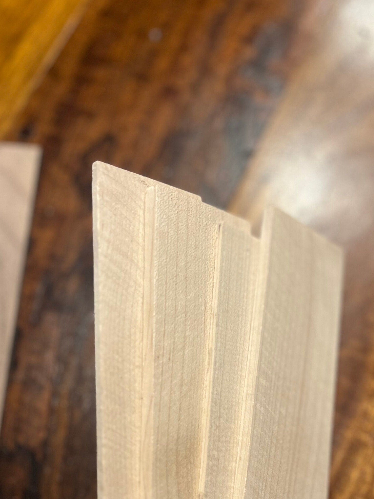 Thin Hardwood Strips