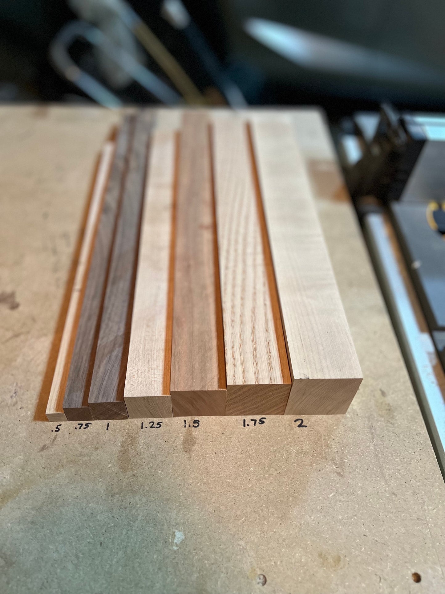 Hardwood Square Dowel